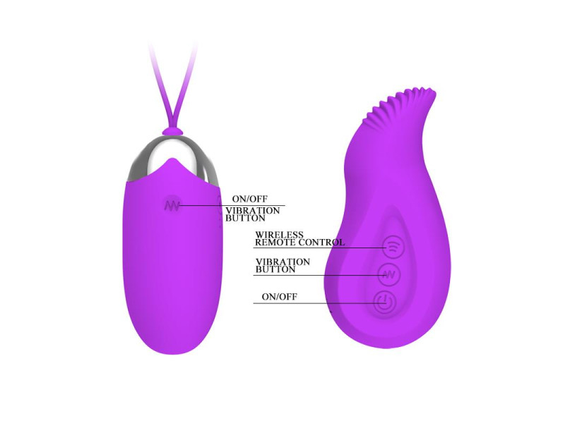Pretty Love Vibrador a Control Remoto Eden CL40