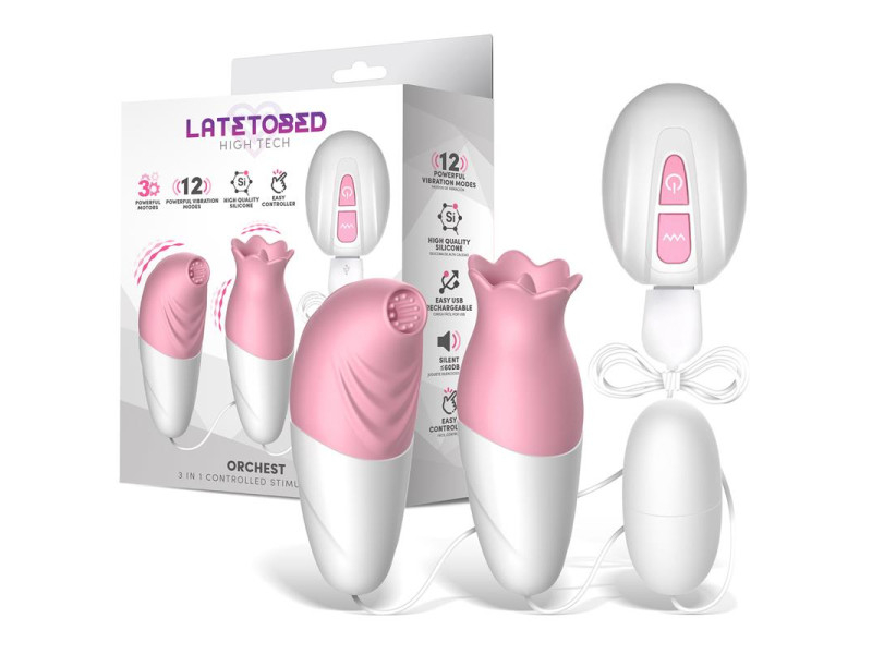Orchest Estimulador 3 in 1 con Control Remoto Orchest Estimulador 3 in 1 con Control Remoto