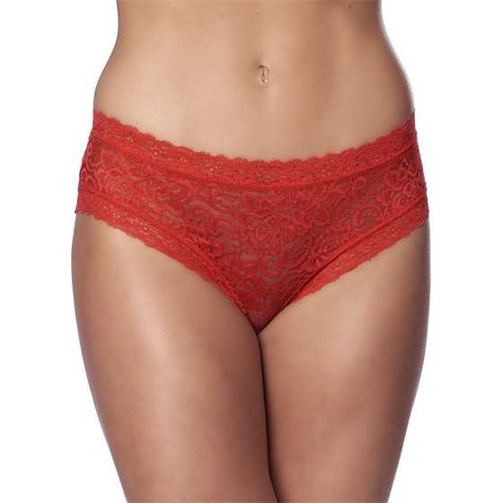 Braguitas Ancha Tipo Corset Rojas Talla Unica