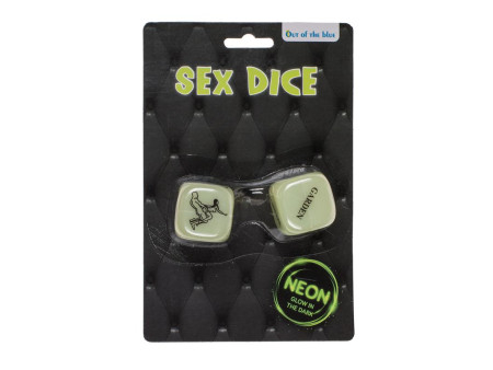Dados Kamasutra Brillan en la Oscuridad Set de 2