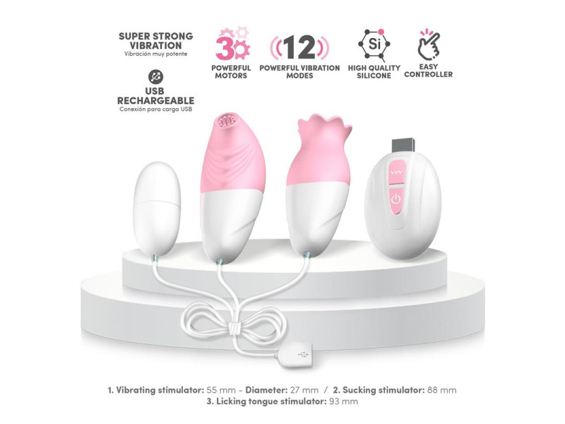 Orchest Estimulador 3 in 1 con Control Remoto