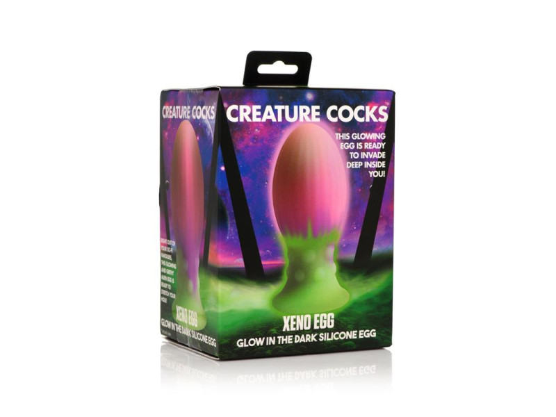 Huevo Xeno Egg Brilla en la Oscuridad Grande 525