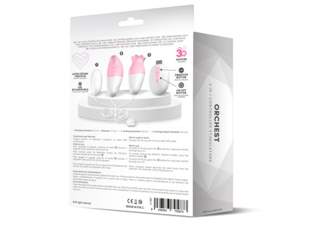 Orchest Estimulador 3 in 1 con Control Remoto Orchest Estimulador 3 in 1 con Control Remoto