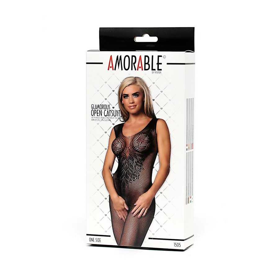 Bodystocking Entrepierna Abierta Talla Unica