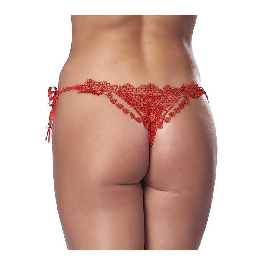 Tanga Fantasia Rojo Talla Unica