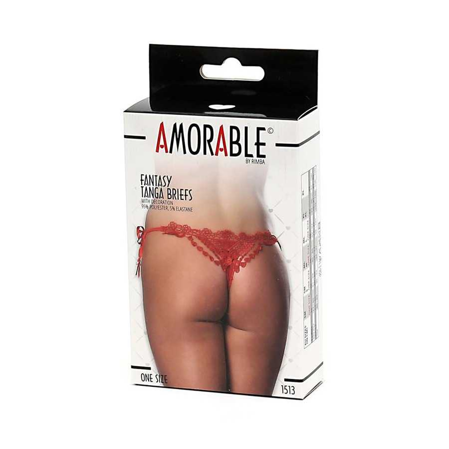 Tanga Fantasia Rojo Talla Unica