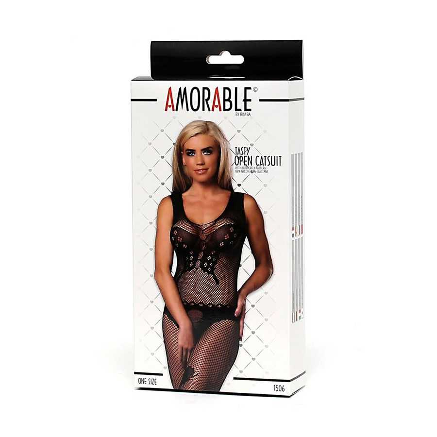 Bodystocking Abierto Mariposa Talla Unica