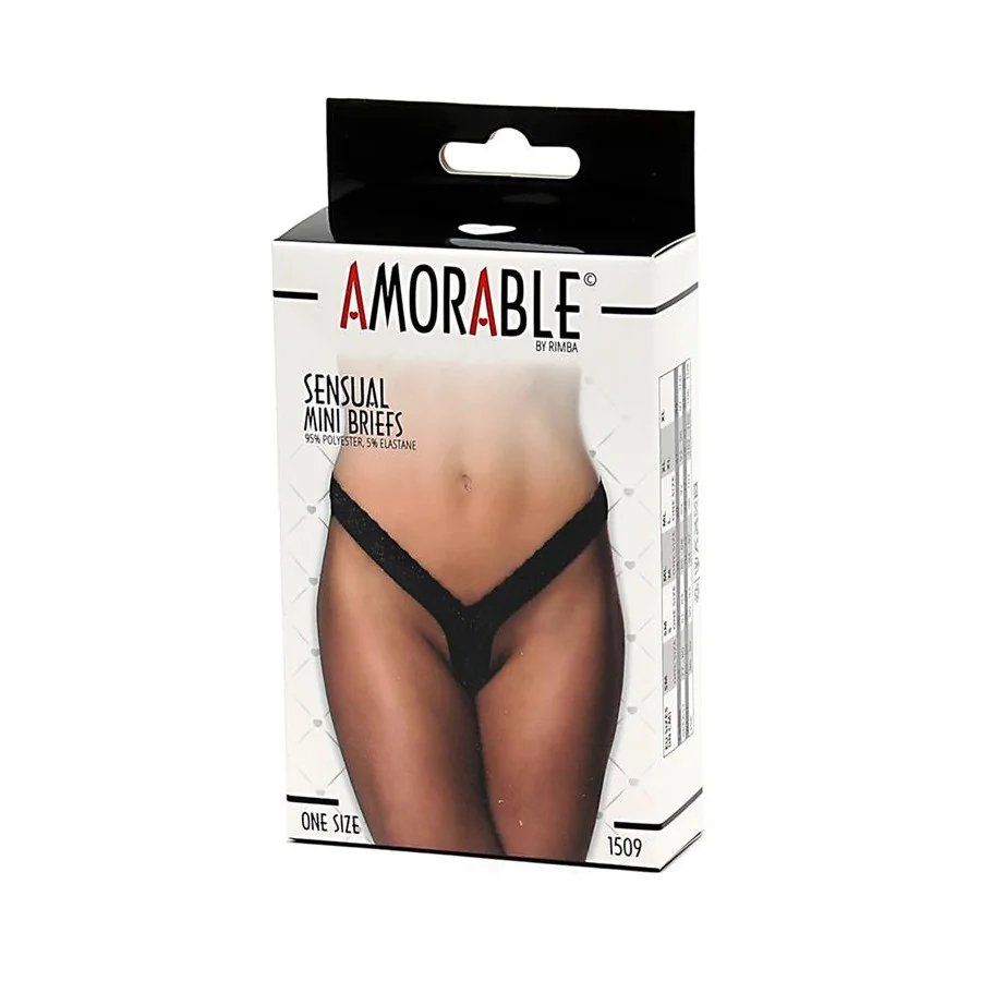 Braguitas Negras Talla Unica