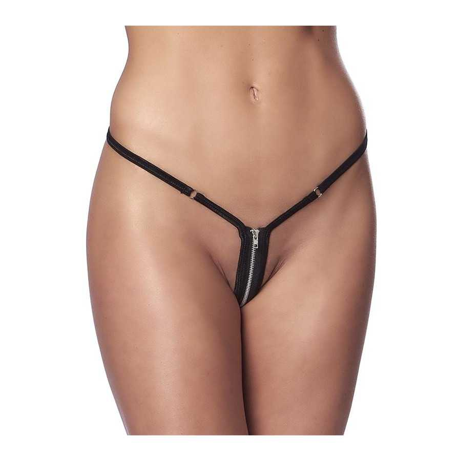 Micro Tanga con Cremallera Talla Unica