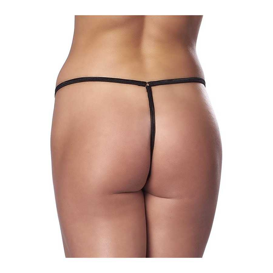 Micro Tanga con Cremallera Talla Unica