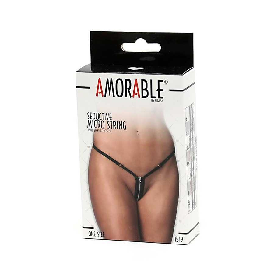 Micro Tanga con Cremallera Talla Unica