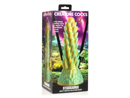 Dildo Dragon Stegosaurus Spiky Reptile