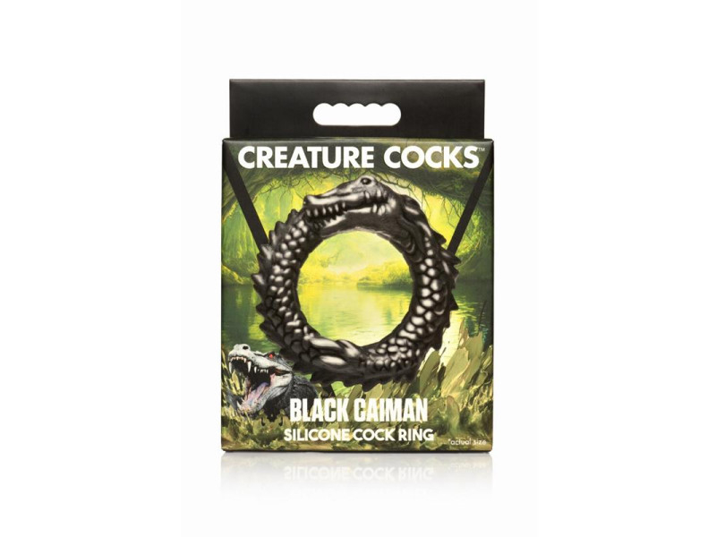 Anillo para el Pene Black Caiman