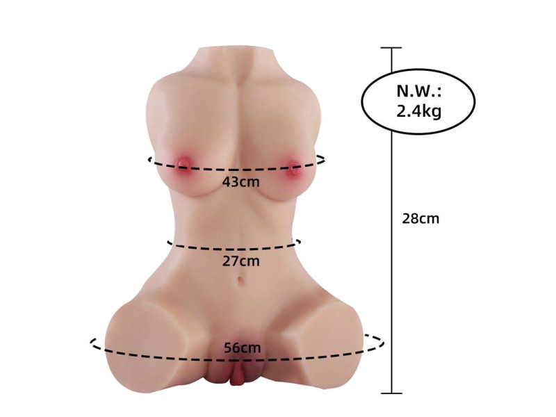Susie Torso Masturbador Realista 24 kg