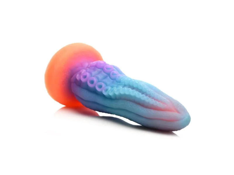 Dildo Tentaculo Brilla en la Oscuridad
