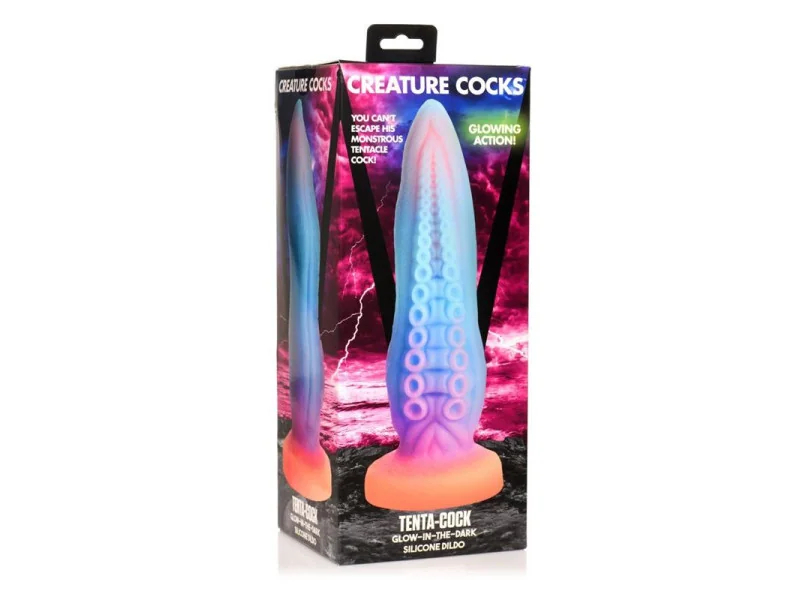 Dildo Tentaculo Brilla en la Oscuridad