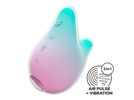 Succionador de Clitoris Mermaid Vibes Menta y Rosa Succionador de Clitoris Mermaid Vibes Menta y Rosa