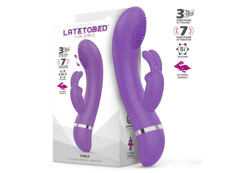 Tinka Vibrador con Movimiento Tickling
