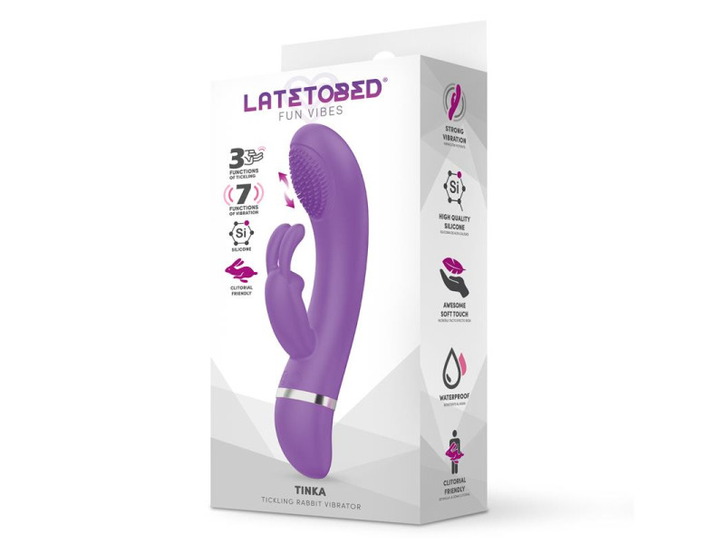 Tinka Vibrador con Movimiento Tickling