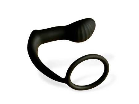 Carnelian Plug Anal con Vibracion y Anillo para el Pene Carnelian Plug Anal con Vibracion y Anillo para el Pene