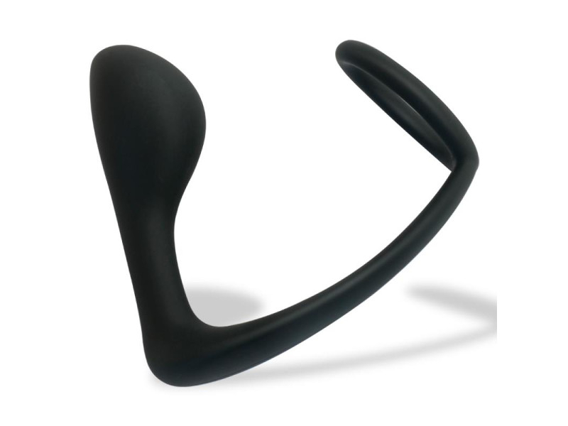 Yastant Plug Anal con Anillo para Testiculos