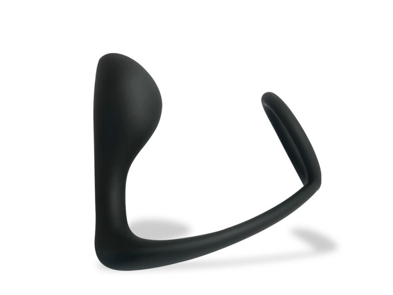 Yastant Plug Anal con Anillo para Testiculos