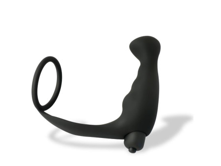 Iuterp Plug Anal con Vibracion y Anillo para el Pene Iuterp Plug Anal con Vibracion y Anillo para el Pene