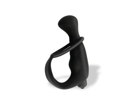 Iuterp Plug Anal con Vibracion y Anillo para el Pene Iuterp Plug Anal con Vibracion y Anillo para el Pene