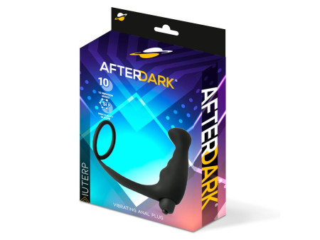 Iuterp Plug Anal con Vibracion y Anillo para el Pene Iuterp Plug Anal con Vibracion y Anillo para el Pene