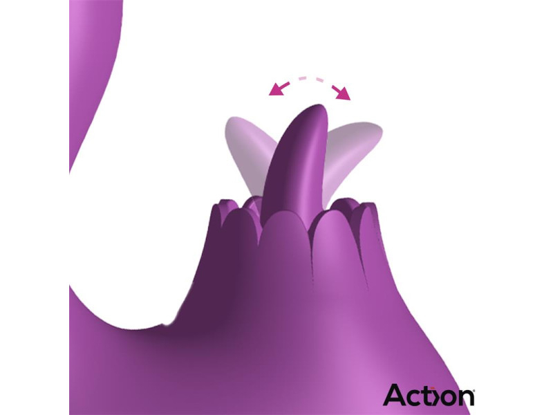 Toka Vibrador con Oscilacion 360º y Lengua Estimuladora