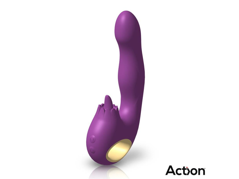 Toka Vibrador con Oscilacion 360º y Lengua Estimuladora