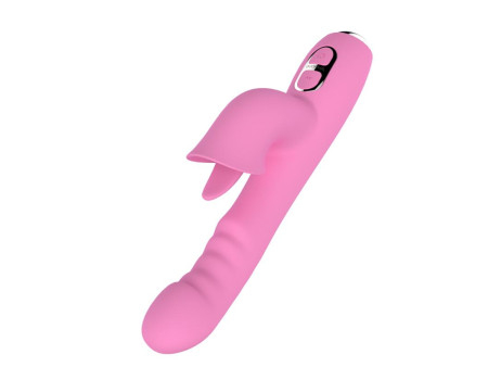 T May Vibrador con Empuje y Movimiento Swing