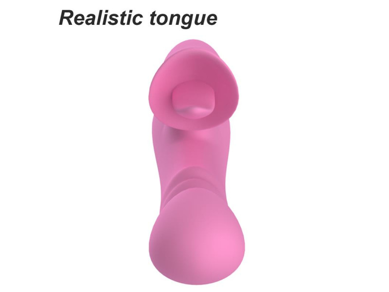 T May Vibrador con Empuje y Movimiento Swing