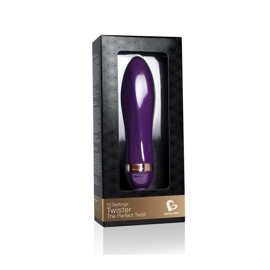 Mini Twist Vibrador Purpura