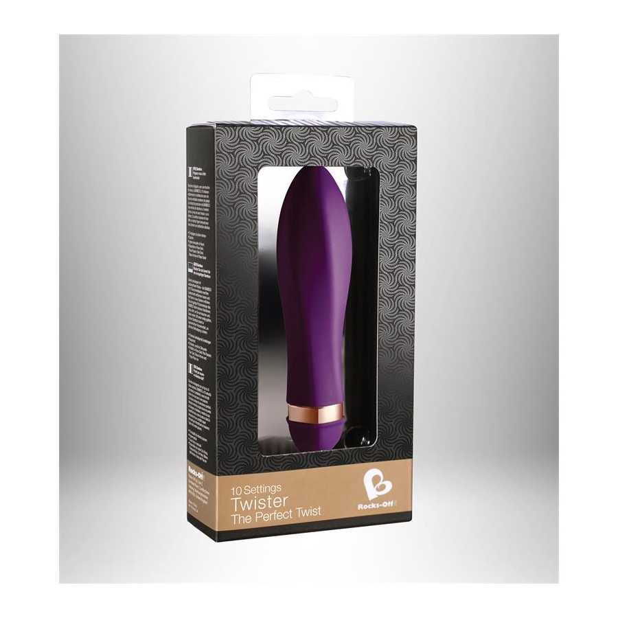 Mini Twist Vibrador Purpura