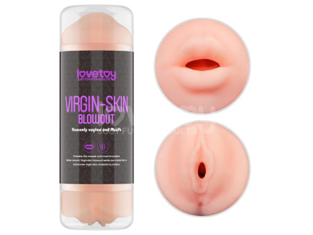 Masturbador Masculino Virgin skin Vagina y Boca