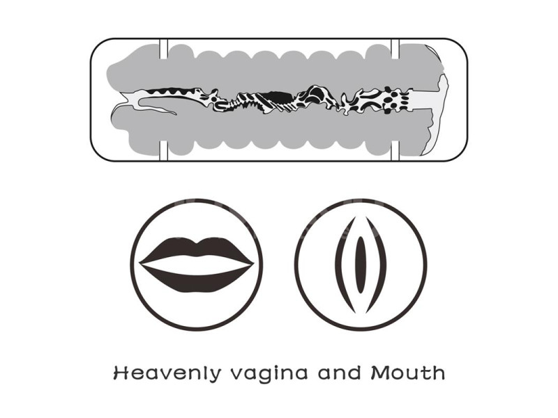 Masturbador Masculino Virgin skin Vagina y Boca