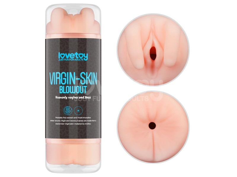 Masturbador Masculino Virgin skin Vagina y Ano