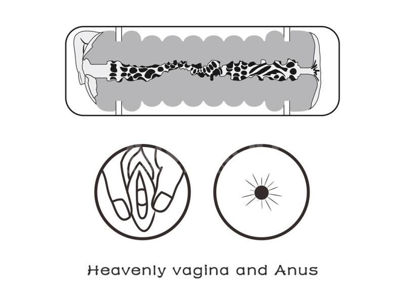 Masturbador Masculino Virgin skin Vagina y Ano