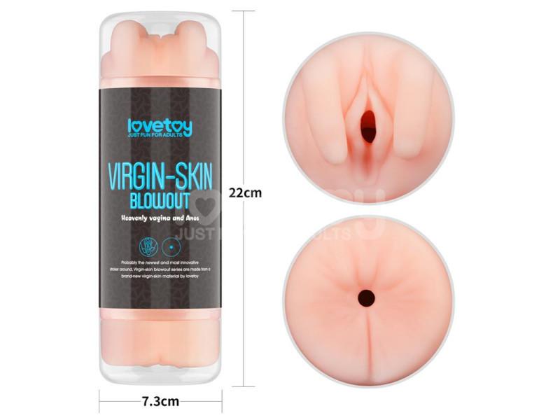Masturbador Masculino Virgin skin Vagina y Ano