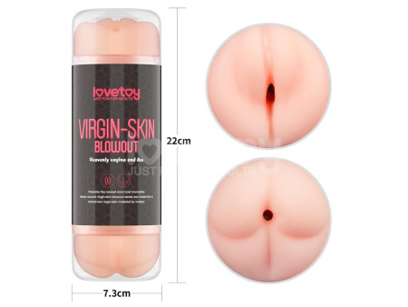 Masturbador Masculino Virgin skin Vagina y Ano