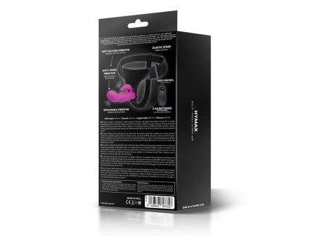 Hymax Arnes con Dildo Vibrador con Conejito y Control Remoto Hymax Arnes con Dildo Vibrador con Conejito y Control Remoto