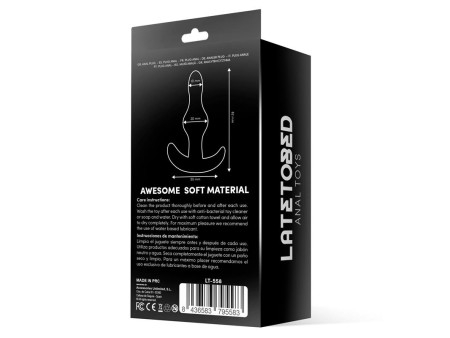 Deen Plug Anal de Silicona Base en Ancla