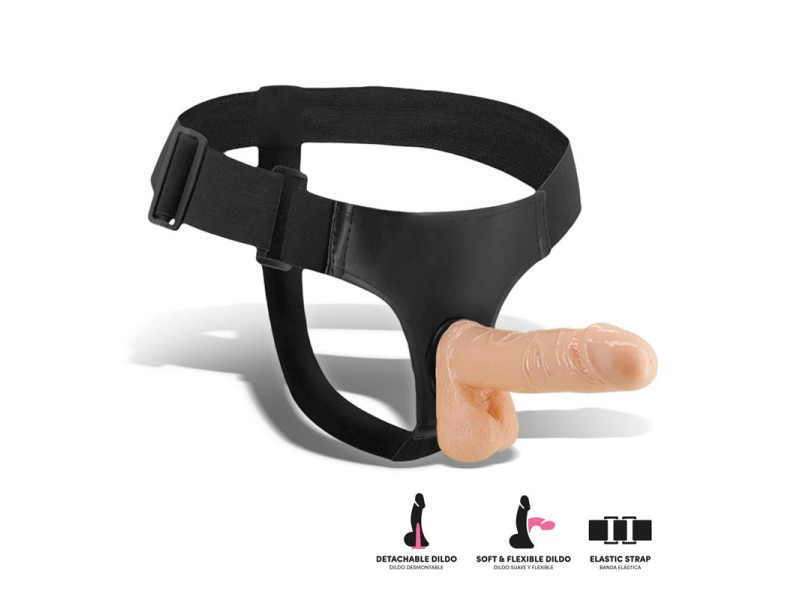 Flaxy Arnes con Dildo Flexible Desmontable