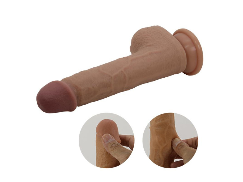 Tommy Dildo Realista con Vibracion y Thrusting con Contorl Remoto