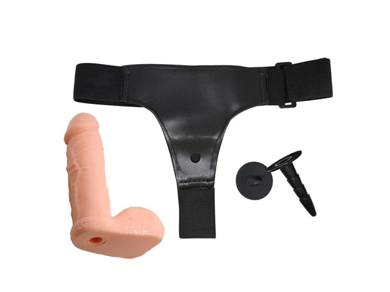 Flaxy Arnes con Dildo Flexible Desmontable