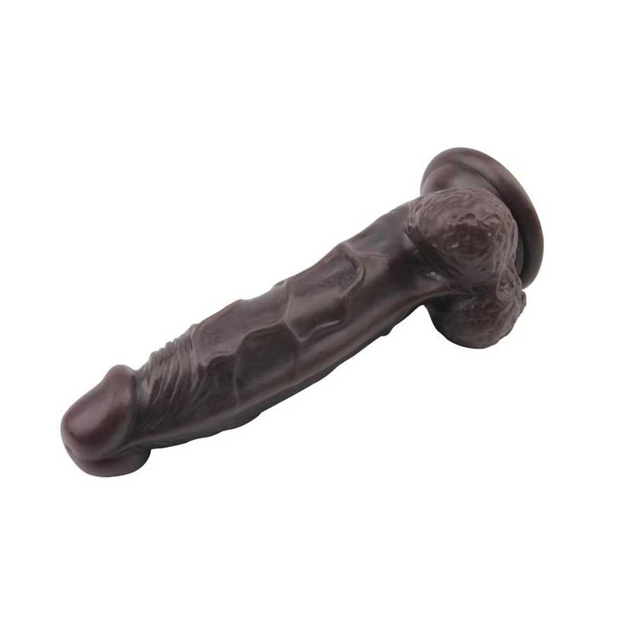 Dildo Dual Density Fashion Dude 21 x 41 cm Marron