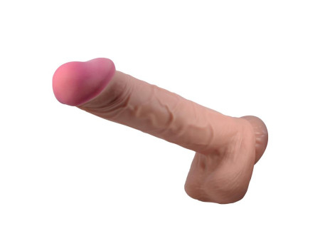 Dildo Realista Piel Deslizante Retractil 26 cm