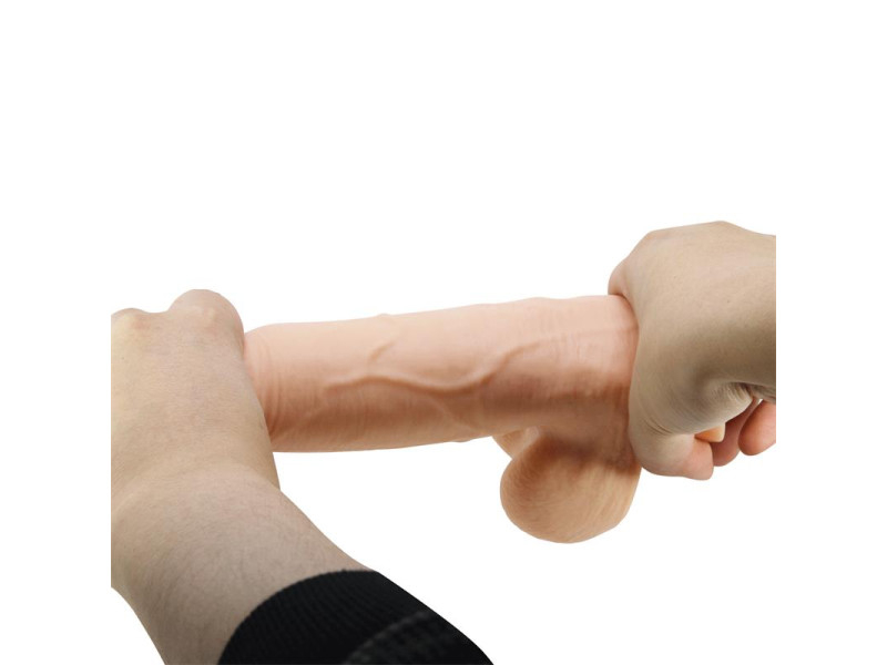 Dildo Realista Piel Deslizante Retractil 218 cm