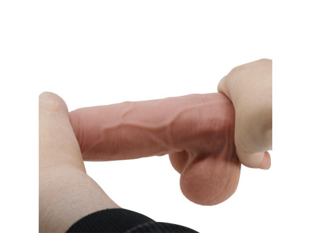 Dildo Realista Piel Deslizante Retractil 218 cm Dildo Realista Piel Deslizante Retractil 218 cm